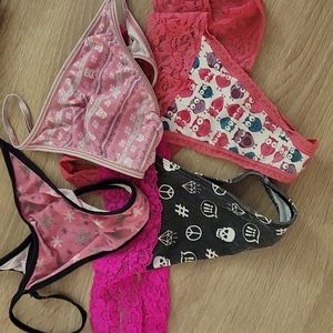MYSTERY BUNDLE 🔥🔥🔥Girls G Strings Set of 4 Sexy panties